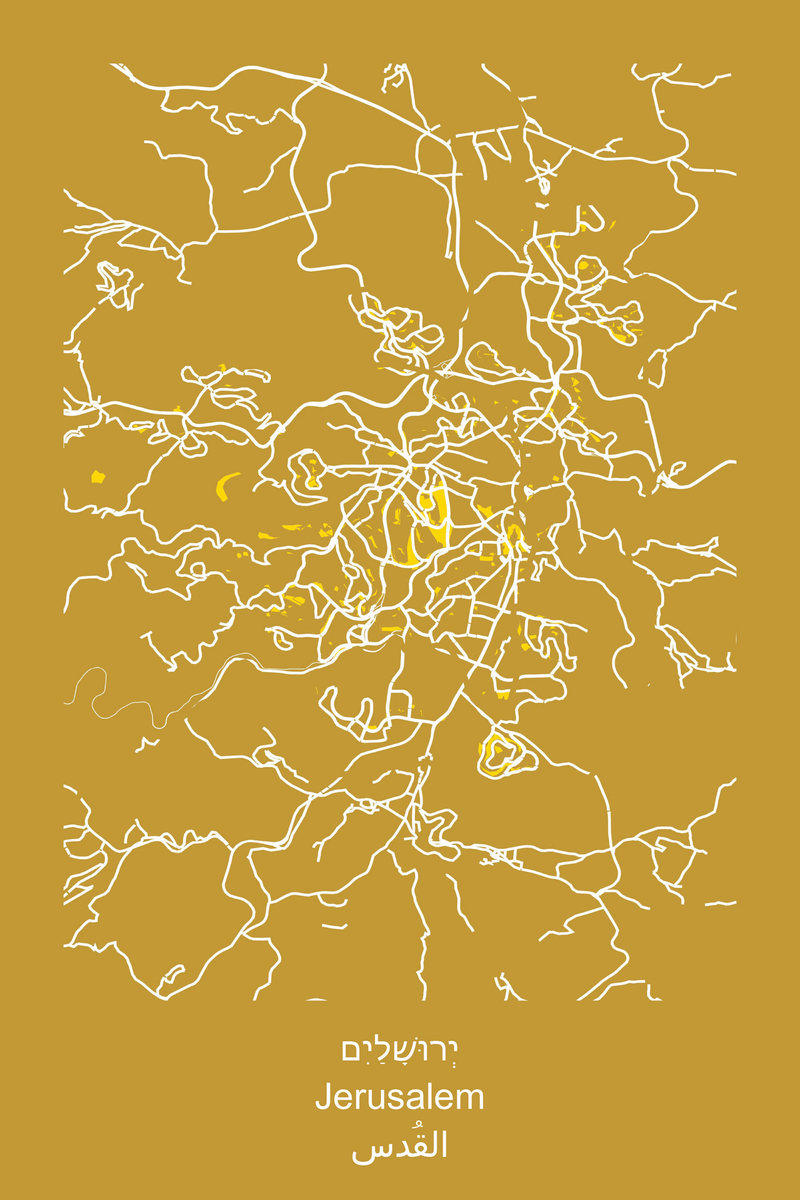 Illustration for article titled 14 Maps That Reveal The Hidden Beauty of Big Cities